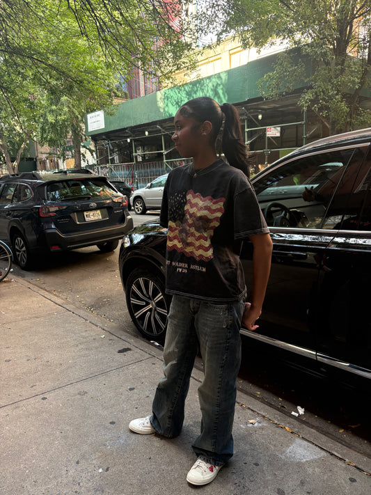 UNIT FLAG TEE (VINTAGE BLACK)