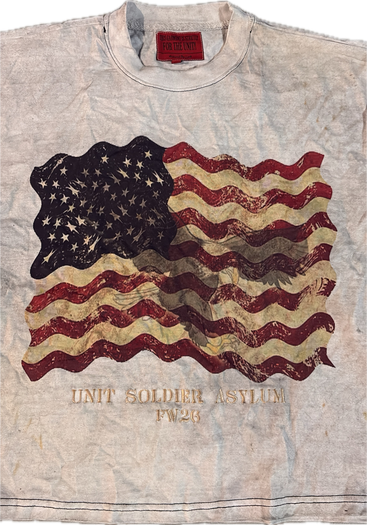 UNIT FLAG TEE (RUSTIC WHITE)