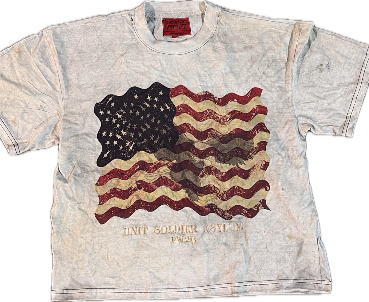 UNIT FLAG TEE (RUSTIC WHITE)