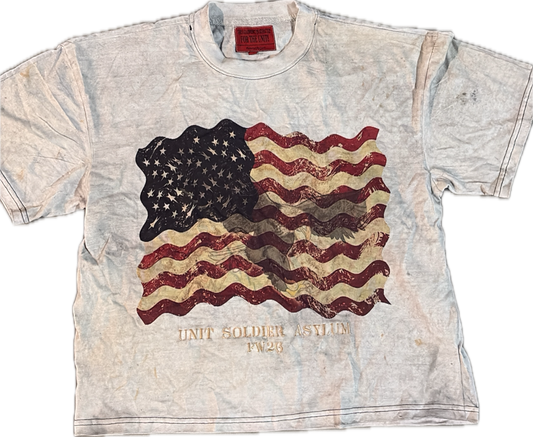 UNIT FLAG TEE (RUSTIC WHITE)