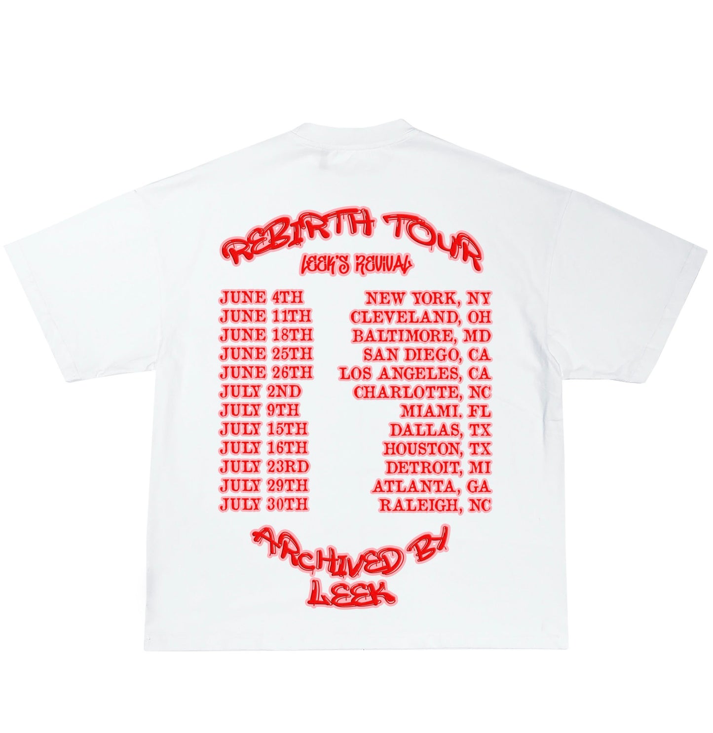 Rebirth: Leek's Revival Tour Tee