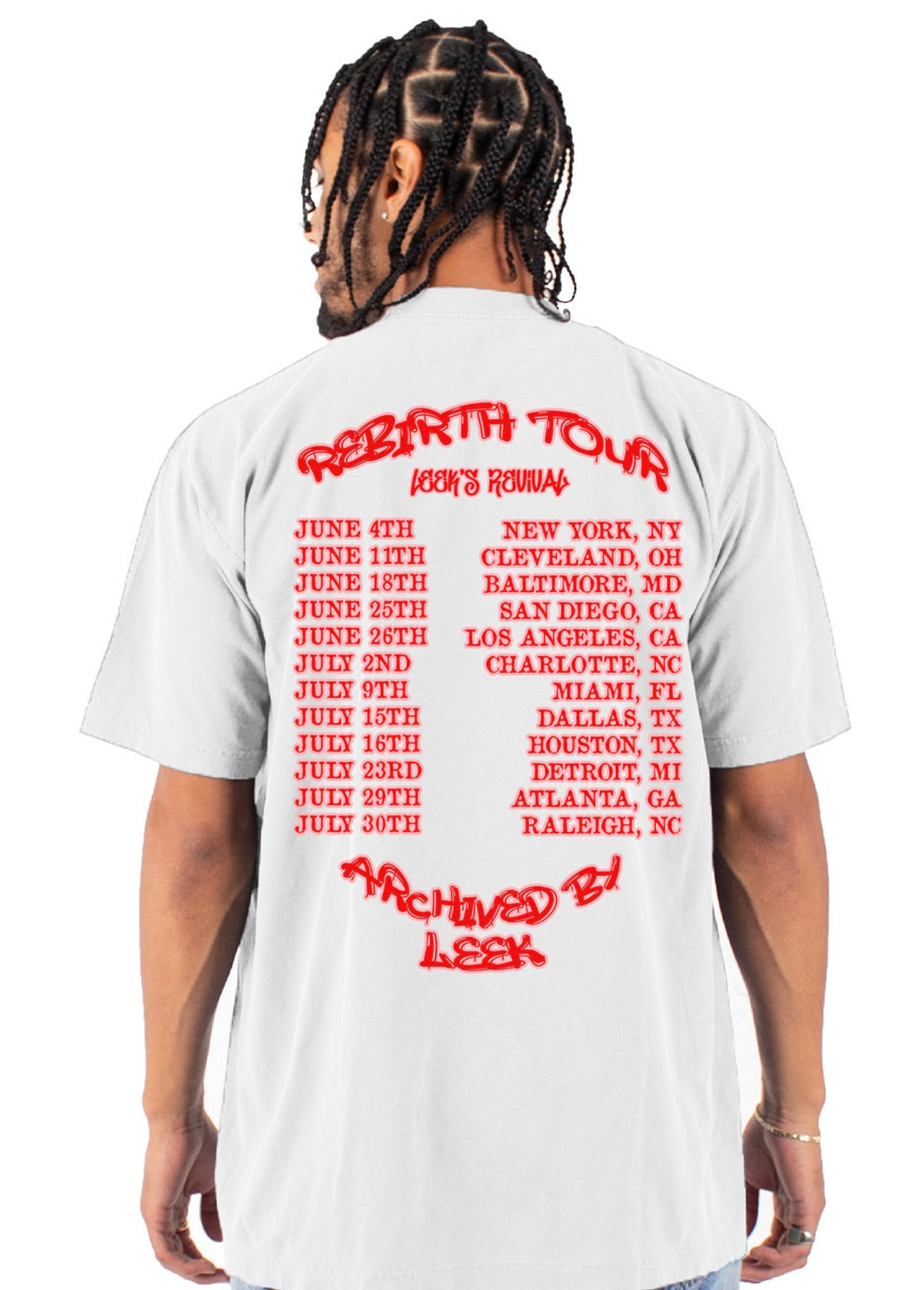 Rebirth: Leek's Revival Tour Tee